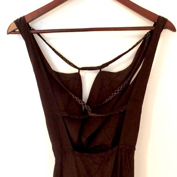 Deep plunge V-Neck Italian Dress - sexy - Sm - Picture 5 of 5